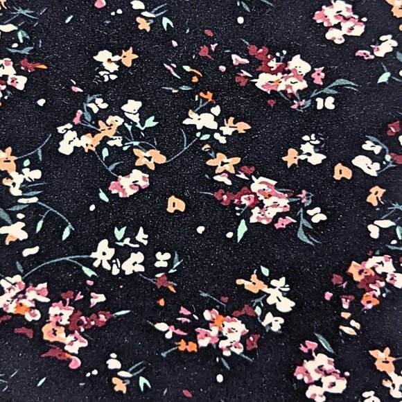 Matching Set LILDY Tunic & Leggings Burgundy Floral Super Soft Size S-M - Picture 2 of 6